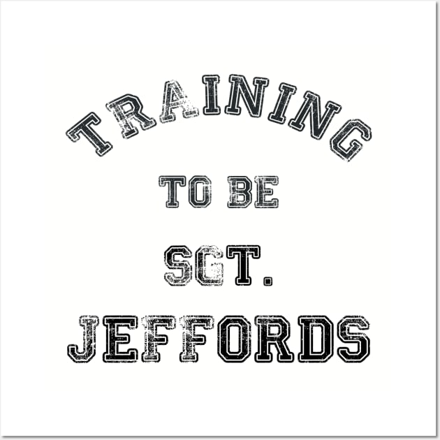 Training to be... Terry Jeffords Wall Art by LordDanix